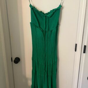 Pink lily Elegant Kelly Green Maxi Dress